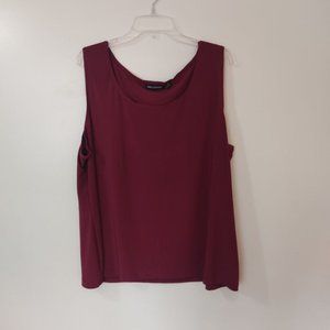 Nina Leonard Large Sleeveless Top